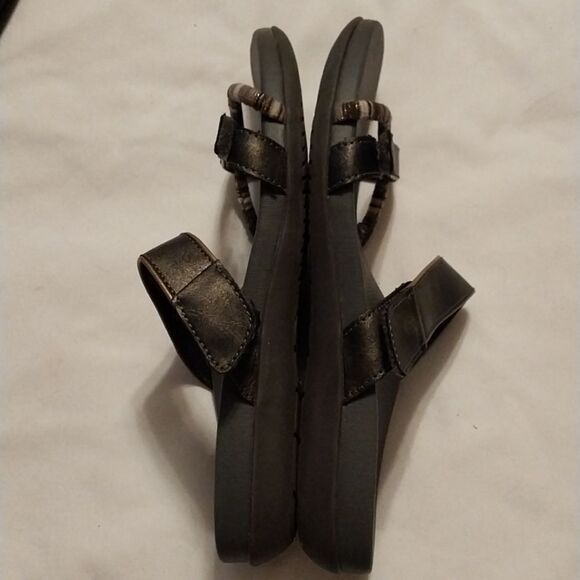 AETREX slip on double strap velcro closure sandals size 7 - Picture 6 of 8